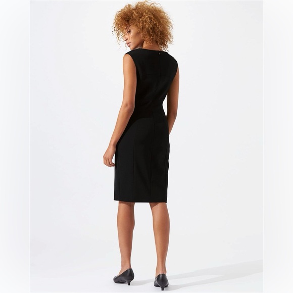 NWT Jigsaw Paris Sleeveless Dress size US 6, black - Picture 5 of 16
